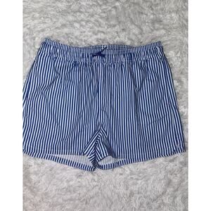 Vineyard Vines Performance Girls Sz. 16 Blue Striped Water Shorts. Exc. Cond